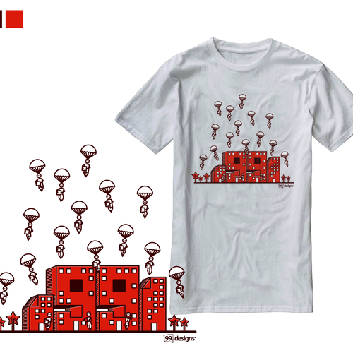Create 99designs' Next Iconic Community T-shirt Design von cissy ( Qilart )