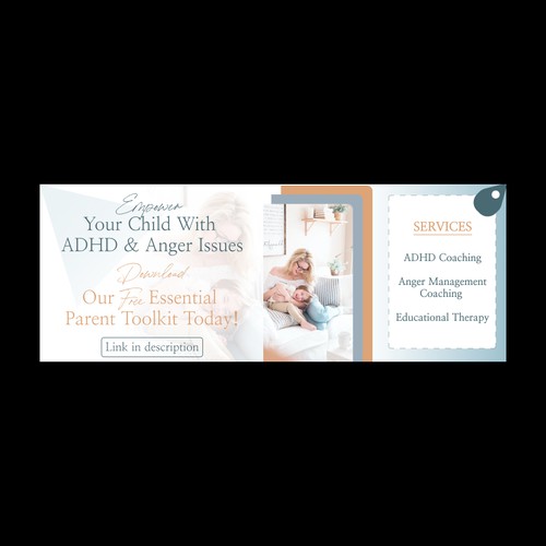 Design a FB cover for Empower Your Child With ADHD and Anger Issues:  Download Our Essential Parent Design by Humaun Kabir Design