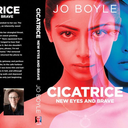 Design a book cover for a woman warrior. Design by BettyMar⭐️