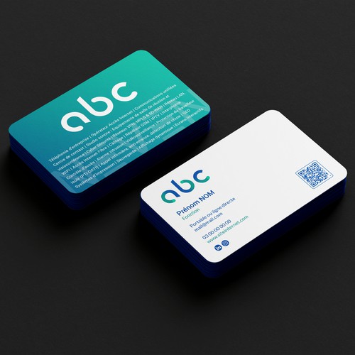 Business card contest entry by Roni_