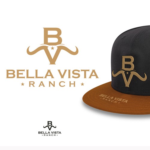 Western Logo design for Horse Ranch. Will be printed on hats shirts and used as a sponsor events Design by htdocs ˢᵗᵘᵈⁱᵒ