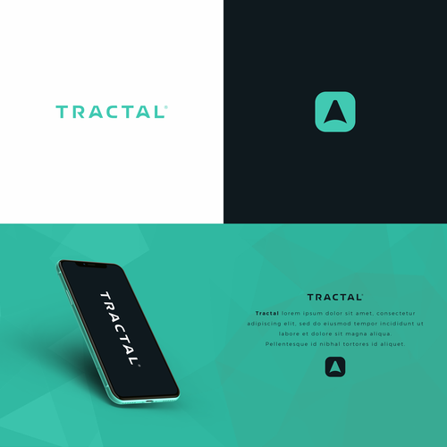 Tractal Logo and Branding Design by TimelessArts