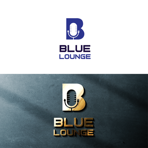 Blue lounge makeover Design by NINA GRAPHIX