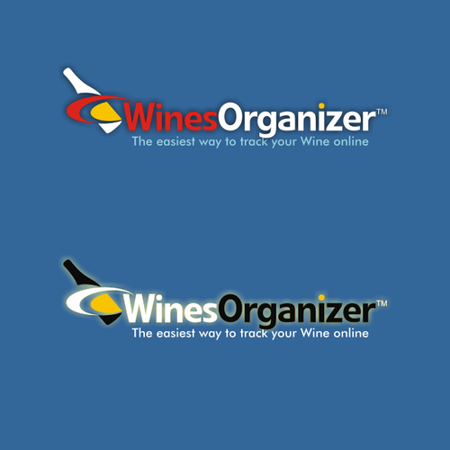 Wines Organizer website logo Réalisé par Rev Creations