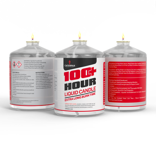 "Liquid Candle Packaging Design" winning Postcard, flyer or print