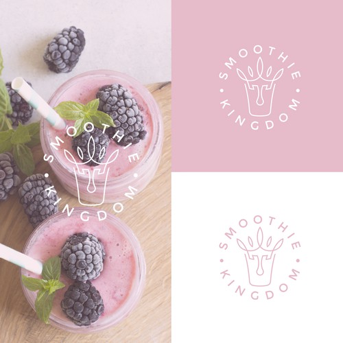 Logo for New Restaurant: Smoothie Kingdom Diseño de MarcMart7