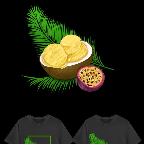 Design a graphic image for the BEST TASTING vegan ice cream manufacturer (kubé) and brand in Oakland Diseño de restytobing