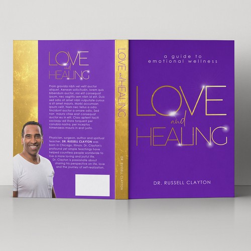 Love and Healing Book Cover Design Design by semnitz™