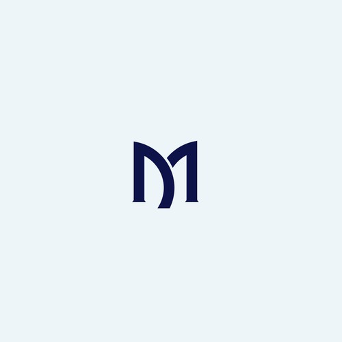 Very simple design. Just the letter M Réalisé par The Gunner