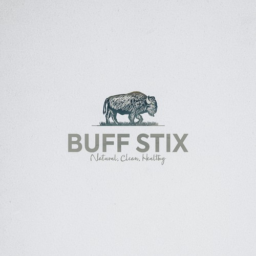 Buff Stix...Lean, Delicious, Buffalo Strong. Design by knight brands™