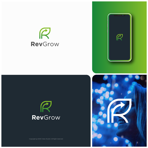 Logo Contest for RevGrow Design by evangeline®