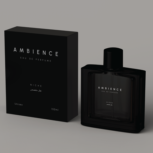 Niche perfume bottle design for unisex, 3D contest