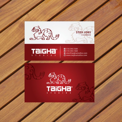 Design di New business Card for Taigha Studios di Concept Factory