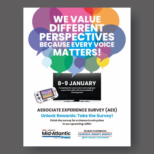 Acme Survey Need 100% Participation Design by YaaFattaah.YaaRazzaaq