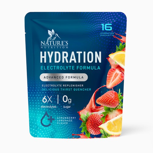 Refreshing Hydration Electrolytes Design Needed for Nature's Nutrition Design by a x i o m a ™