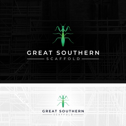 Mantis inspired scaffold company logo wanted, show us your creative edge! Réalisé par AR3Designs