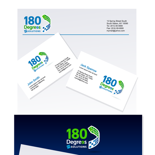 New logo wanted for 180 Degrees IT Solutions Réalisé par musework