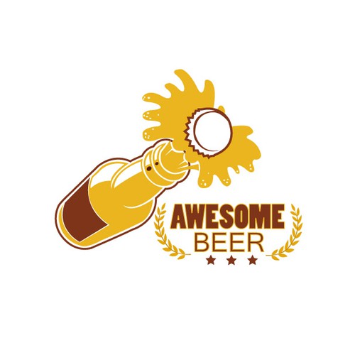Awesome Beer - We need a new logo! Design by AV-designs