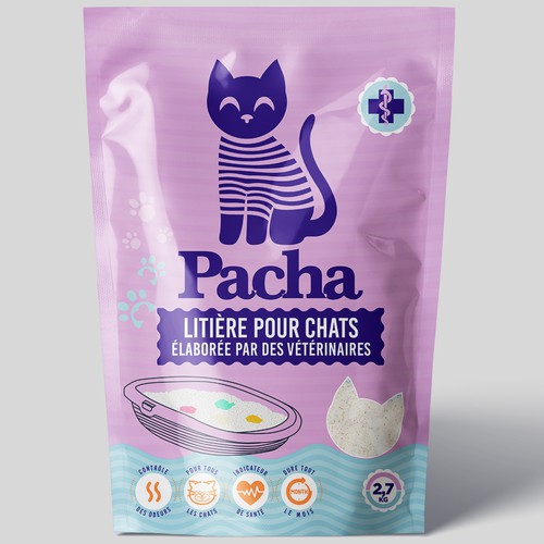 Cat Litter startup Minimalistic packaging - Contest Design von agooshe
