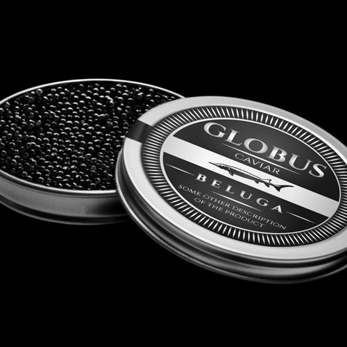 Caviar Brand Logo Design by AHGDesign