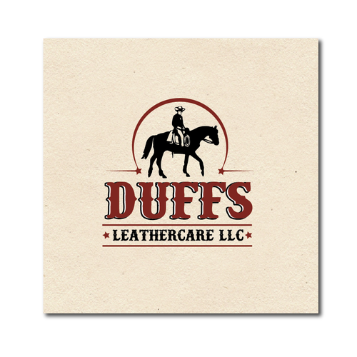 Find your inner cowboy and create an authentic western logo for Duffs Leathercare products. Ontwerp door SilverPen Designs