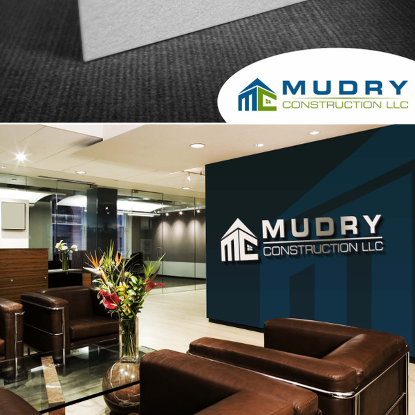 Design by AV Designs™ titled "Need a logo with the letters MC representing a construction company.  We would like to see the letters in a house design"