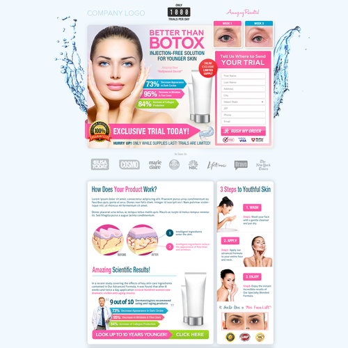 Sales Landing Page Recreation Contest Design von GfxPal