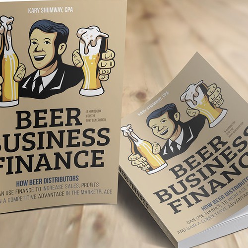 Design an award-winning book cover for the beer business Design by Ciusan