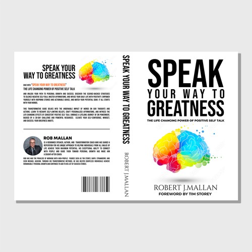 Speak Your Way to Greatness Book Cover Design Design by Neds.