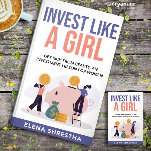 Book Cover for Teaching Girls to Invest Design by ryanurz