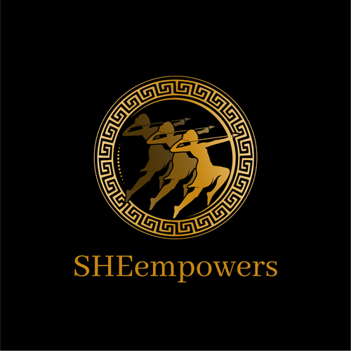 SHEempowers - luxurious design of a woman preferrably in some kind of a circle to appeal to women professionals Design by ropix