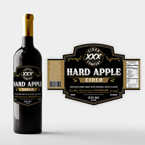 Product label contest entry by MelkTeh