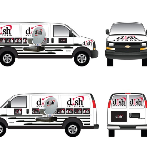 V&S 002 ~ REDESIGN THE DISH NETWORK INSTALLATION FLEET Design by biswalpro