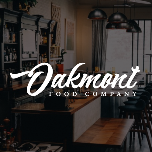 Oakmont Food Company logo Design by SAQI™