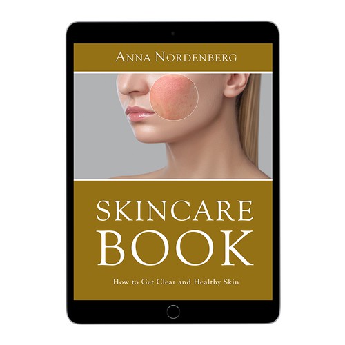 skincare book to help people with unwanted skin issues such as acne .... Design by Cascadorys