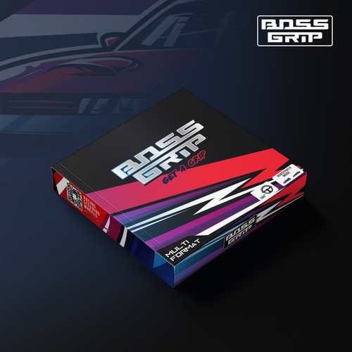 Steering wheel packaging Design by brightoneart