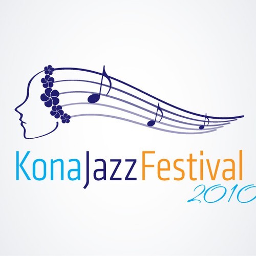 Logo for a Jazz Festival in Hawaii Réalisé par sonjablue