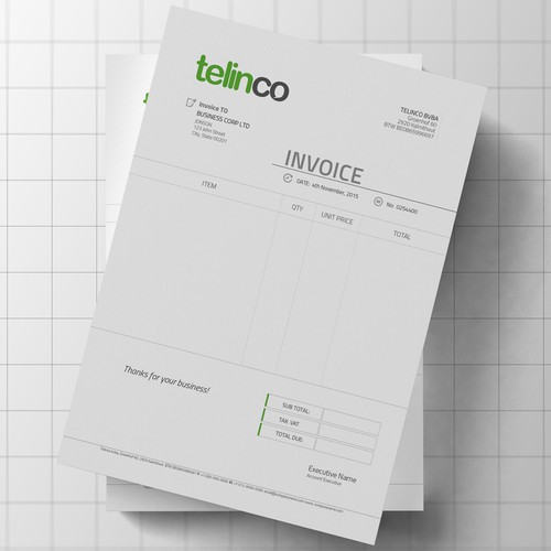 invoice logo design