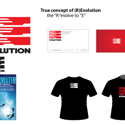 Logo Design for 'Revolution' the MOVIE! Diseño de creativica design℠