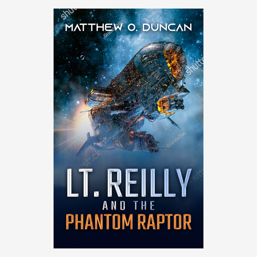 Book #3 - Lt. Reilly Series Design by Tiago Pereira