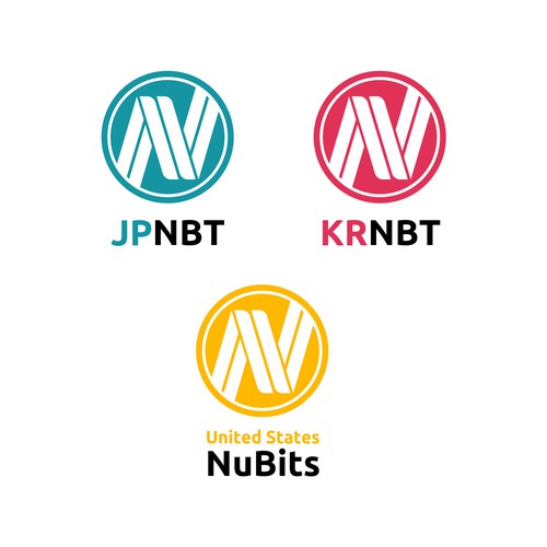Vectorize logo and pick colors of new NuBits for South Korea and Japan Design by jayaraya