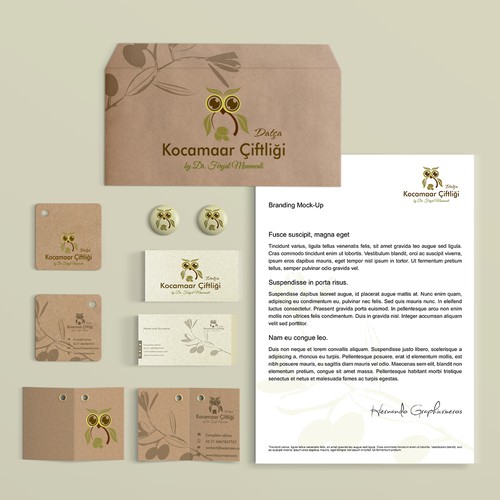 Create a stylish eco friendly brand identity for KOCAMAAR farm Design von ROSARTS