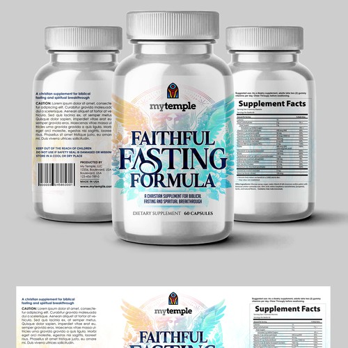 MY TEMPLE LABEL DESIGN PROJECT Design by RED DOT