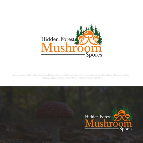 Magic Mushroom Business Logo! Design by Consort Solutions