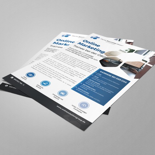 Proposta di design per un contest della categoria Cartolina, volantino o stampa realizzata da Maia & Stefan Pulciu