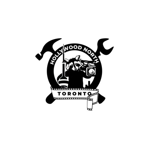 Logo representing "Hollywood North Toronto" - will be used on apparel Design by b.i.t.b