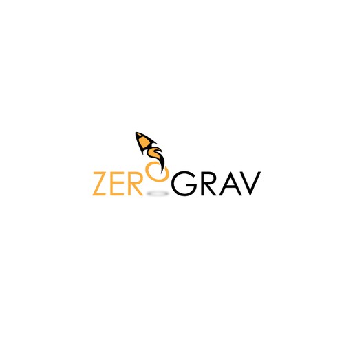 Nice, friendly logo for Zero Grav-ontwerp door studiobugsy