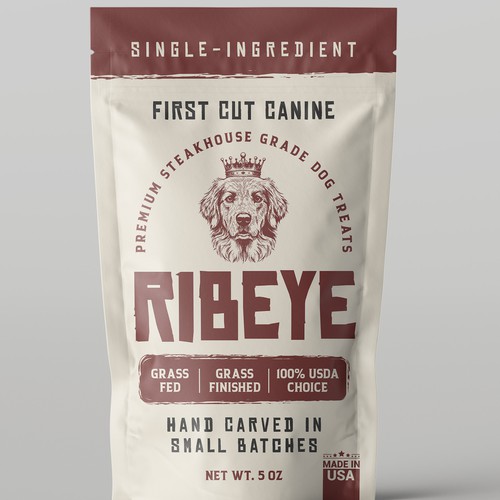 Premium pet treat packaging