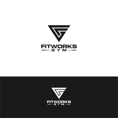 Fitworks Gym needs a modern, clean logo and font without clutter Logo