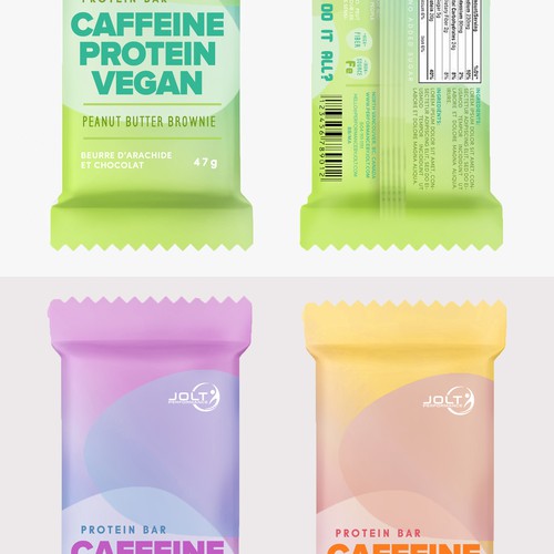 Design a modern, catchy package for a healthy premium energy bar Design by vitalfuerze